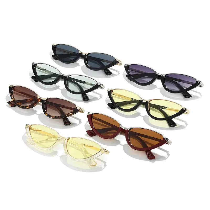 Valora Burgundy Cat Eye UV400 Sunglasses Astroshadez by ASTROSHADEZ.COM