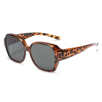 Aurelius Red Translucent Polarized Sunglasses Astroshadez by ASTROSHADEZ.COM