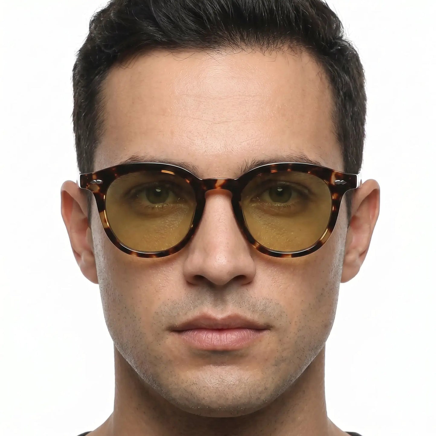 Valenique sunglasses with tortoise shell full-rim square frames and brown lenses – Astroshadez