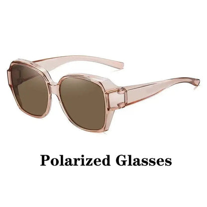 Aurelius Red Translucent Polarized Sunglasses Astroshadez by ASTROSHADEZ.COM
