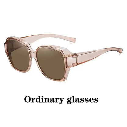 Aurelius Red Translucent Polarized Sunglasses Astroshadez by ASTROSHADEZ.COM