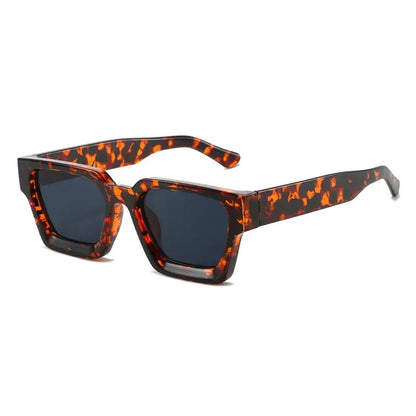 SHAUNA Ins Popular Women Square Sunglasses with tortoiseshell frame and dark UV400 lenses – Astroshadez