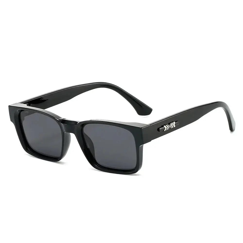 Aurelius Teal Acetate Square Polarized Sunglasses Astroshadez by ASTROSHADEZ.COM