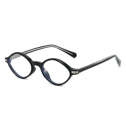SHAUNA Vintage polygon cat-eye sunglasses, black frame with rivet accents and dark-tinted lenses – Astroshadez