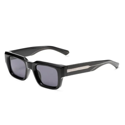 Aurelia Clear Acetate Square Gradient Sunglasses Astroshadez by ASTROSHADEZ.COM