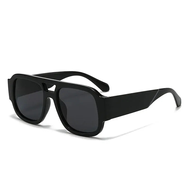 Luxon Tortoiseshell Double Bridge Sunglasses Astroshadez by ASTROSHADEZ.COM