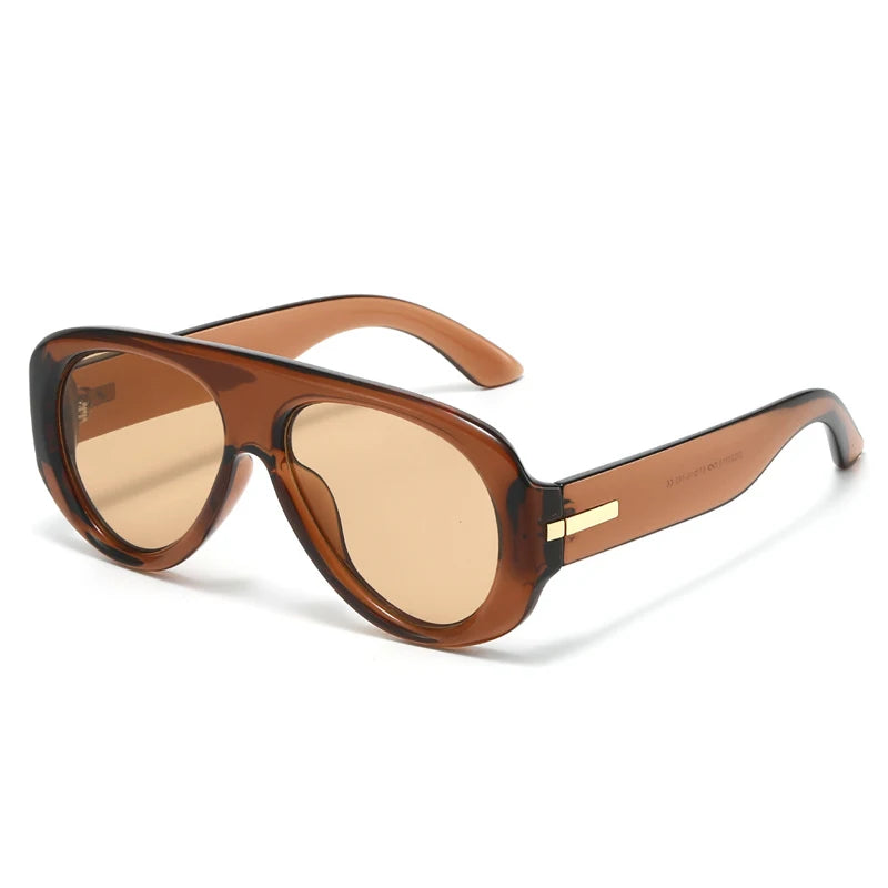 SHAUNA New Pilot Sunglasses Women Fashion Blue Green UV400 Men Outdoor Punk Sun Glasses