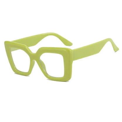 Velora Glossy Black Oversized Square Sunglasses Astroshadez by ASTROSHADEZ.COM