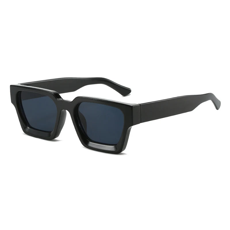 Women Square Sunglasses Retro Men Tinted Shades UV400