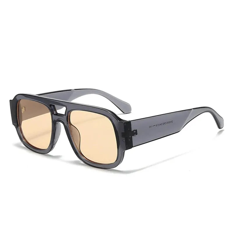 Luxon Tortoiseshell Double Bridge Sunglasses Astroshadez by ASTROSHADEZ.COM
