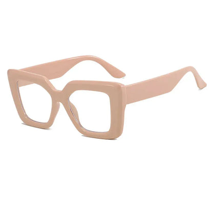 Velora Glossy Black Oversized Square Sunglasses Astroshadez by ASTROSHADEZ.COM