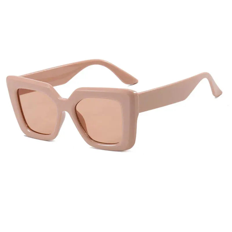 Aurelianex Matte Black Oversized Sunglasses Astroshadez by ASTROSHADEZ.COM