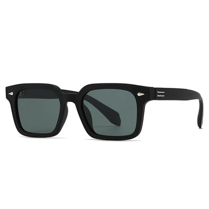 Velora Black Polarized Square Sunglasses Astroshadez by ASTROSHADEZ.COM