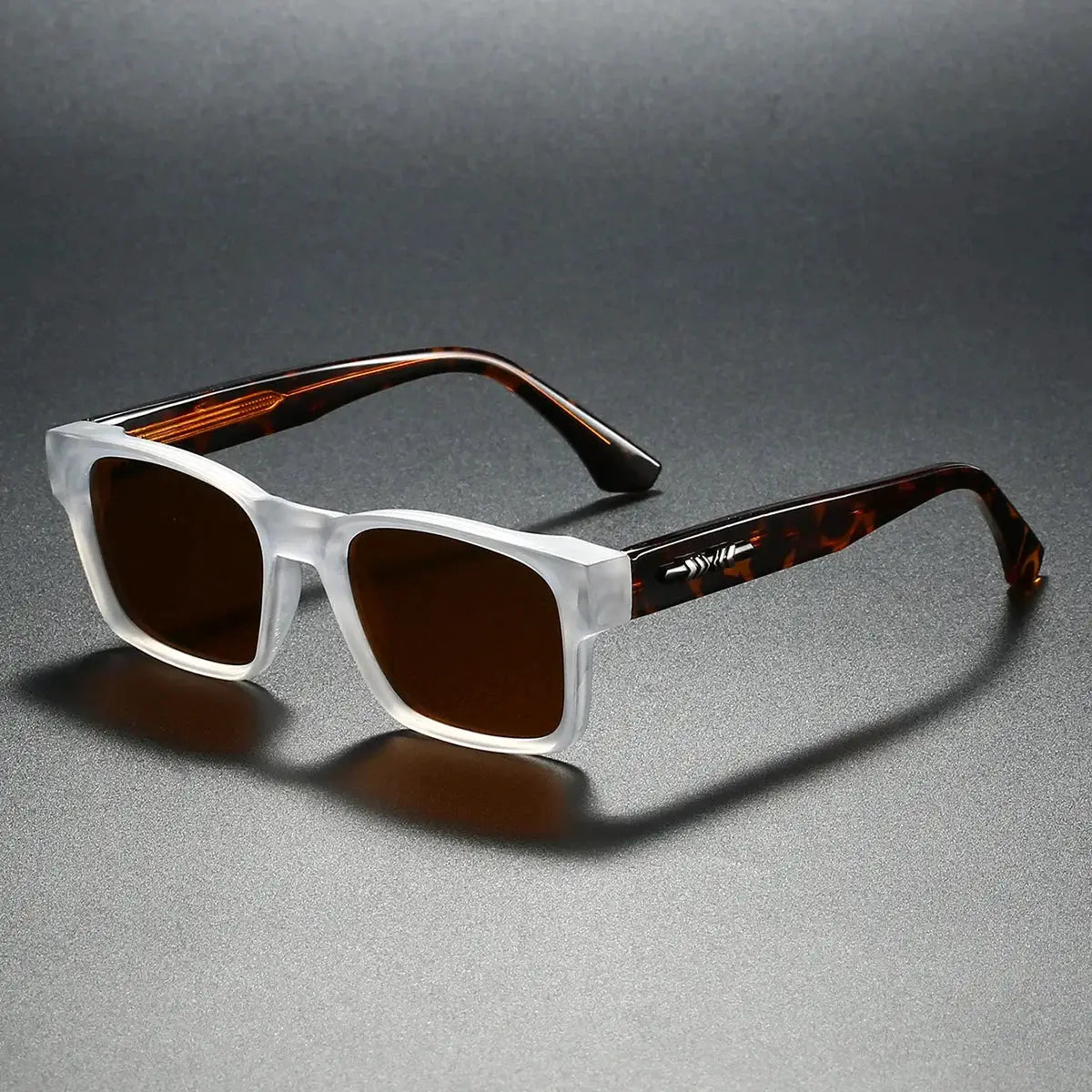 Aurelius Teal Acetate Square Polarized Sunglasses Astroshadez by ASTROSHADEZ.COM