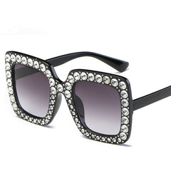 Womens 'Cucci' Crystal Studded Large Sunglasses Astroshadez-ASTROSHADEZ.COM-ASTROSHADEZ.COM