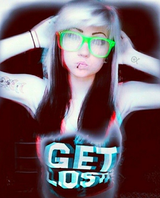Green Glow-in-the-Dark w/ Clear Diffraction Glasses Astroshadez-Other Unisex Clothing & Accs-Astroshadez-Green-ASTROSHADEZ.COM
