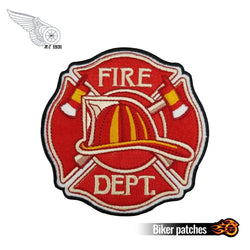 Fire Dept Department Patches (10 pieces) 3.5 inches-Patches-ASTROSHADEZ.COM-ASTROSHADEZ.COM