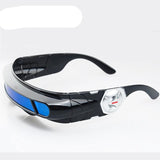 Mens 'Cyclops X-Men' Futuristic Single Lens Sunglasses-Men's Sunglasses-Astroshadez-ASTROSHADEZ.COM