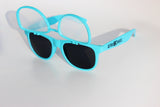 Aqua Flip Diffraction Glasses Astroshadez-Other Unisex Clothing & Accs-Astroshadez-Aqua-ASTROSHADEZ.COM