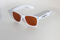 White Frame w/ Amber Diffraction Glasses Astroshadez-Other Unisex Clothing & Accs-Astroshadez-White-ASTROSHADEZ.COM
