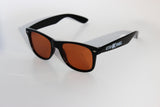 Black Frame w/ Amber Diffraction Glasses Astroshadez-Glasses-Astroshadez-Black-ASTROSHADEZ.COM