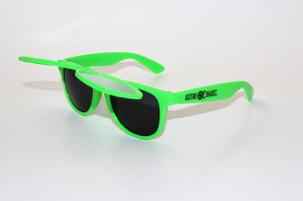Neon Green Flip Diffraction Glasses Astroshadez-Other Unisex Clothing & Accs-Astroshadez-ASTROSHADEZ.COM