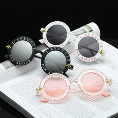 Womens 'Amour' Circle Sunglasses-ASTROSHADEZ.COM-ASTROSHADEZ.COM