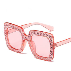 Womens 'Cucci' Crystal Studded Large Sunglasses Astroshadez-ASTROSHADEZ.COM-ASTROSHADEZ.COM