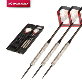 WINMAX 'KING' Best Quality 90% Tungsten 22G & 24G Steel Tip Darts for Bristle Sisal Dartboard Paper Dartboard-ASTROSHADEZ.COM-ASTROSHADEZ.COM