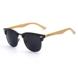 Unisex 'Bamboo Club' Sunglasses Astroshadez-ASTROSHADEZ.COM-Matte black frame w/ tint lens-ASTROSHADEZ.COM