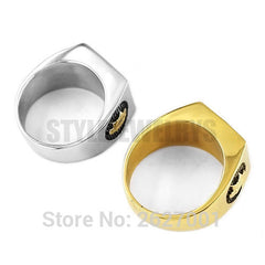 American USA Flag Masonic Ring Free Mason Knight Stainless Steel Jewelry Silver Gold-ASTROSHADEZ.COM-ASTROSHADEZ.COM