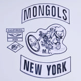 MONGOLS NEW YORK MC Biker Patch Set SEW On Vest Jacket-ASTROSHADEZ.COM-ASTROSHADEZ.COM