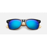 Unisex 'Bamboo' Sunglasses Astroshadez-ASTROSHADEZ.COM-Black frame w/ green lens-ASTROSHADEZ.COM