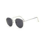 Womens 'Chella' Round Sunglasses Astroshadez-ASTROSHADEZ.COM-Silver Frame Black lens-ASTROSHADEZ.COM