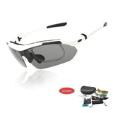 5 LENSES Polarized Cycling Bike Fishing Sunglasses Glasses-ASTROSHADEZ.COM-White-ASTROSHADEZ.COM
