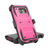 Heavy Duty Anti-Shock Future Armor Protective Case Cover+Holster With Belt Clip For Samsung Galaxy S7 G930 G9300-ASTROSHADEZ.COM-Pink-United States-ASTROSHADEZ.COM