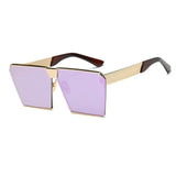 Unisex 'Destiny' X-Large Square Sunglasses Astroshadez-ASTROSHADEZ.COM-Golden Purple-ASTROSHADEZ.COM