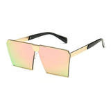 Unisex 'Destiny' X-Large Square Sunglasses Astroshadez-ASTROSHADEZ.COM-Golden Pink-ASTROSHADEZ.COM
