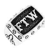 FTW Middle Finger MC Biker Ring Stainless Steel Jewelry Silver Black Gold-ASTROSHADEZ.COM-7-Sliver-ASTROSHADEZ.COM