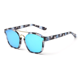 Womens 'Emotion' Browline Cateye Sunglasses Astroshadez-ASTROSHADEZ.COM-Blue-ASTROSHADEZ.COM