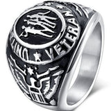 US ARMY NAVY MARINES VETERAN USMC AIRFORCE USN Stainless Steel Silver Gold Ring Mens-ASTROSHADEZ.COM-7-Veteran-ASTROSHADEZ.COM