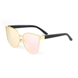 Womens 'Malibu' Extra Large Cateye Sunglasses Astroshadez-ASTROSHADEZ.COM-Gold Frame Pink-ASTROSHADEZ.COM