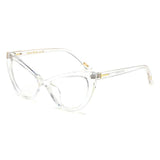 Womens 'Melrose' Cat Eye Sunglasses Astroshadez-ASTROSHADEZ.COM-Transparent Clear-ASTROSHADEZ.COM