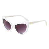 Womens 'Melrose' Cat Eye Sunglasses Astroshadez-ASTROSHADEZ.COM-White Grey-ASTROSHADEZ.COM