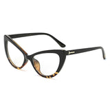 Womens 'Melrose' Cat Eye Sunglasses Astroshadez-ASTROSHADEZ.COM-Black Leopard Clear-ASTROSHADEZ.COM
