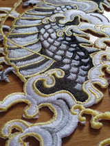 CHINESE ASIAN DRAGON MC MOTORCYCLE BIKE IRON PATCH LARGE-ASTROSHADEZ.COM-ASTROSHADEZ.COM