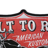 BUILT TO RIDE MC Biker Patch Set Iron On Vest Jacket Rocker Hells-ASTROSHADEZ.COM-ASTROSHADEZ.COM