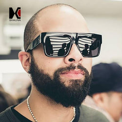 Unisex 'Common' Rapper Square Flat Brow Sunglasses Astroshadez-ASTROSHADEZ.COM-ASTROSHADEZ.COM