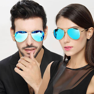 Unisex 'Aviator' Reflective Sunglasses Astroshadez-ASTROSHADEZ.COM-ASTROSHADEZ.COM