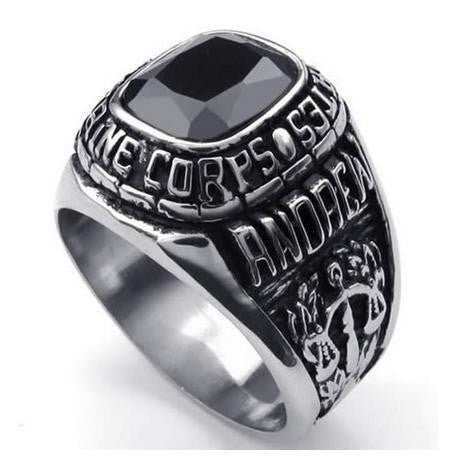 Heritage Initial Ring for Men in 18K Gold Vermeil - SETT&Co